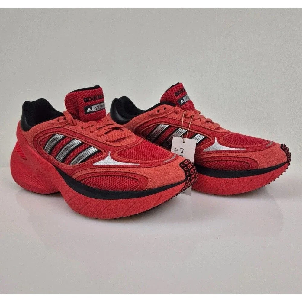 New Adidas ADIZERO GOUKANA Better Scarlet Bright Red JQ4006 Men's Size 10